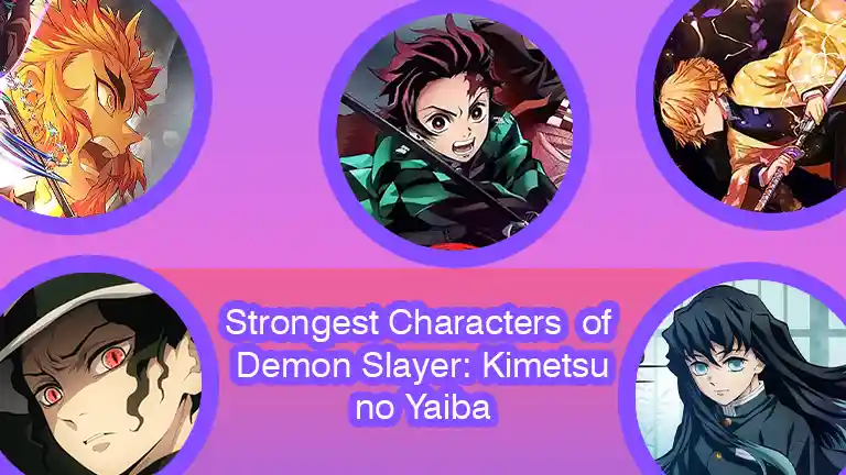 Strongest Characters of Demon Slayer