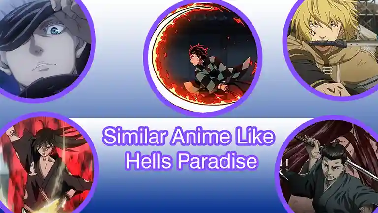 similar anime like hells paradise